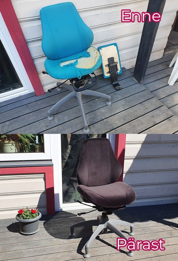 Kontoritool jälle uueks!